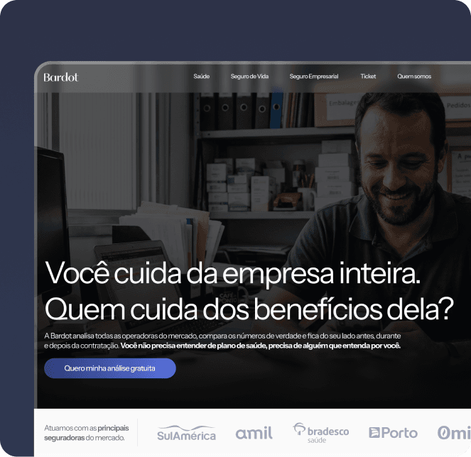 Preview do projeto Bardot Consultoria